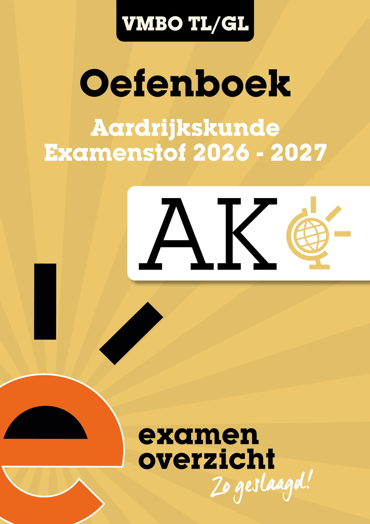 Omslag van Oefenboek aardrijkskunde vmbo-tl