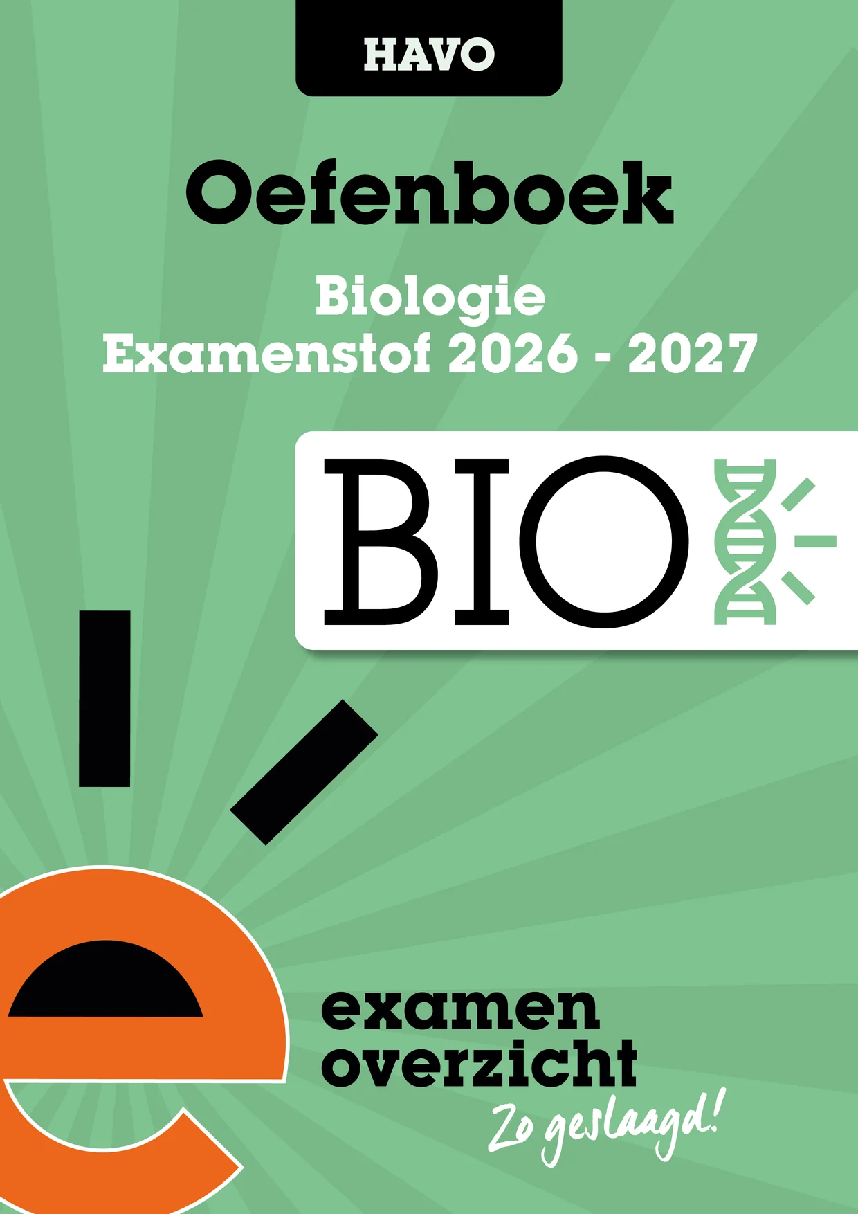 Omslag van Oefenboek biologie havo