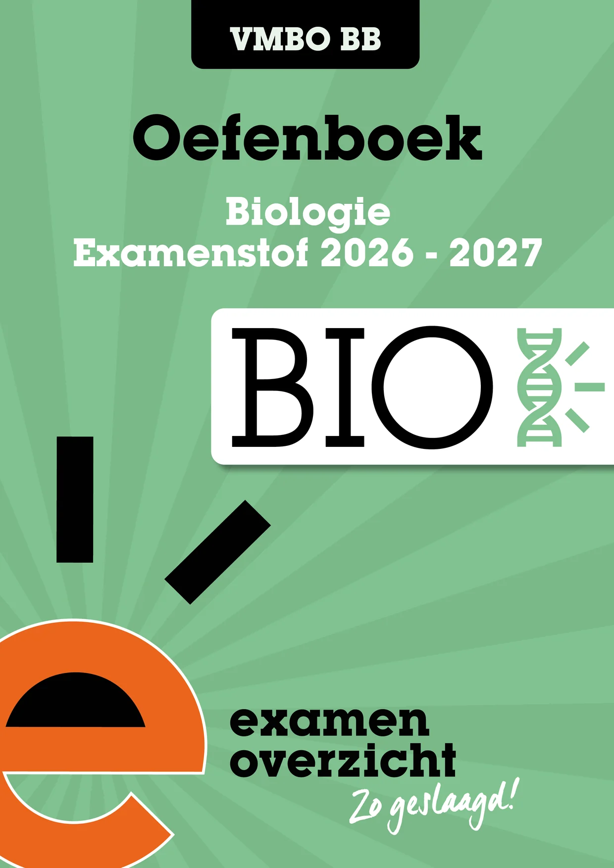 Omslag van Oefenboek biologie vmbo-bb