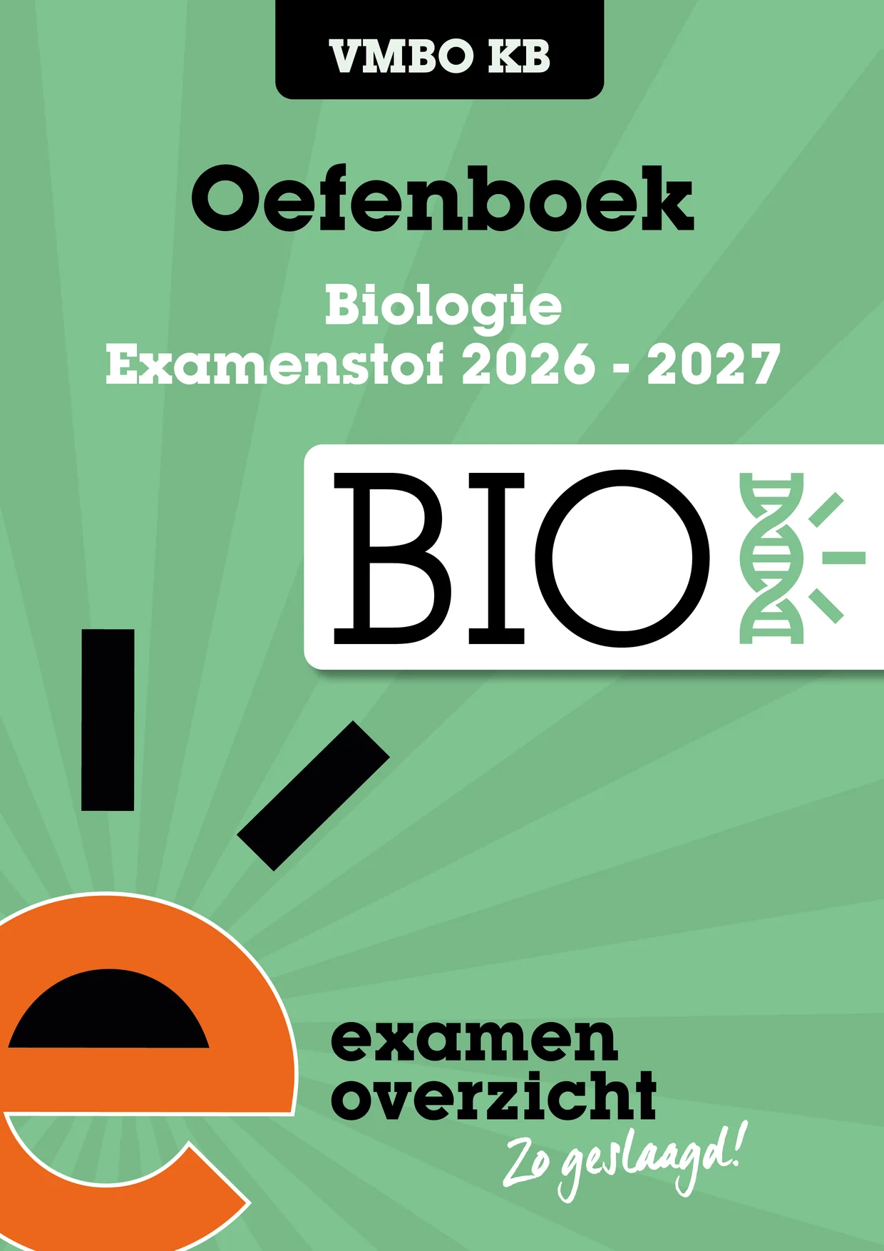 Omslag van Oefenboek biologie vmbo-kb