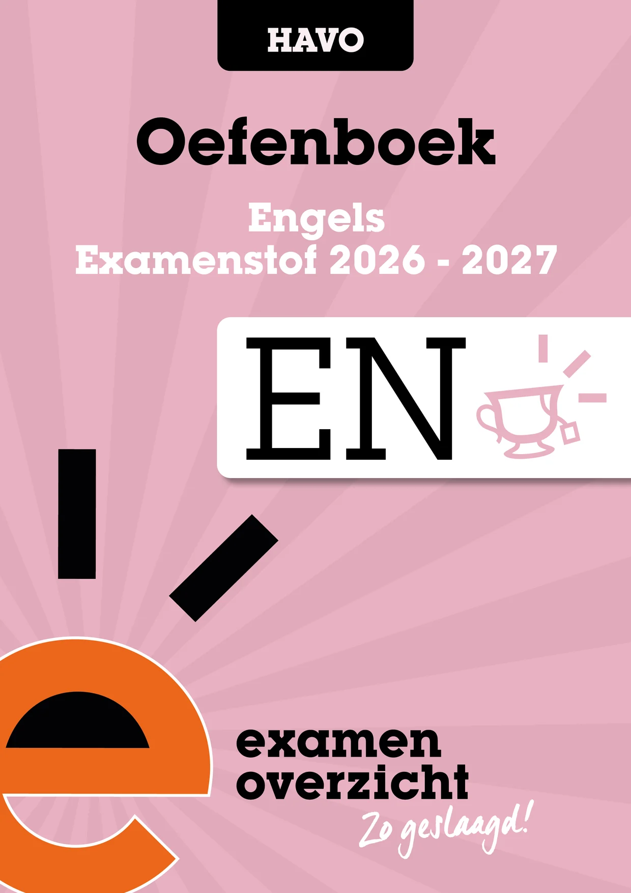 Omslag van Oefenboek Engels havo