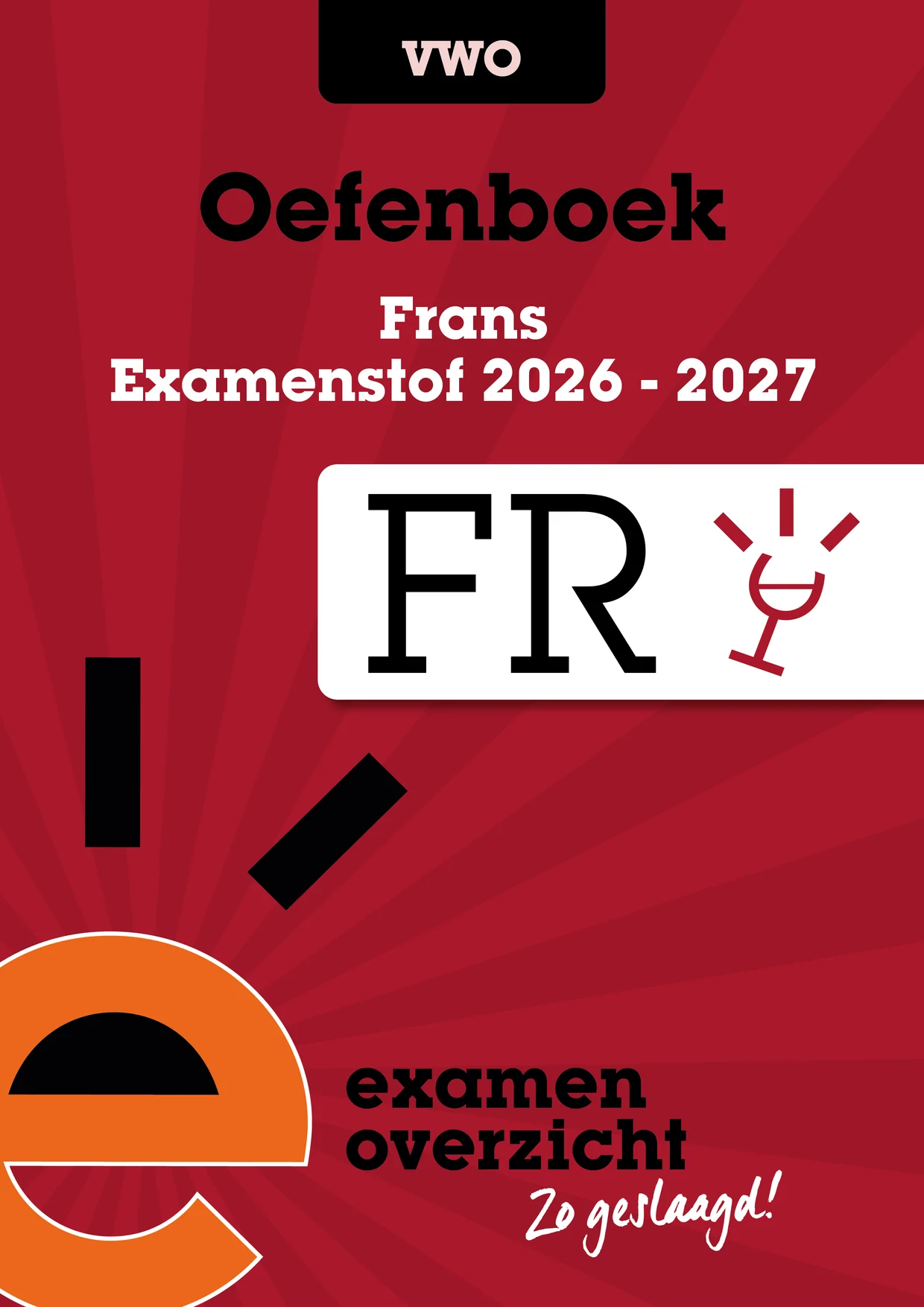 Omslag van Oefenboek Frans vwo