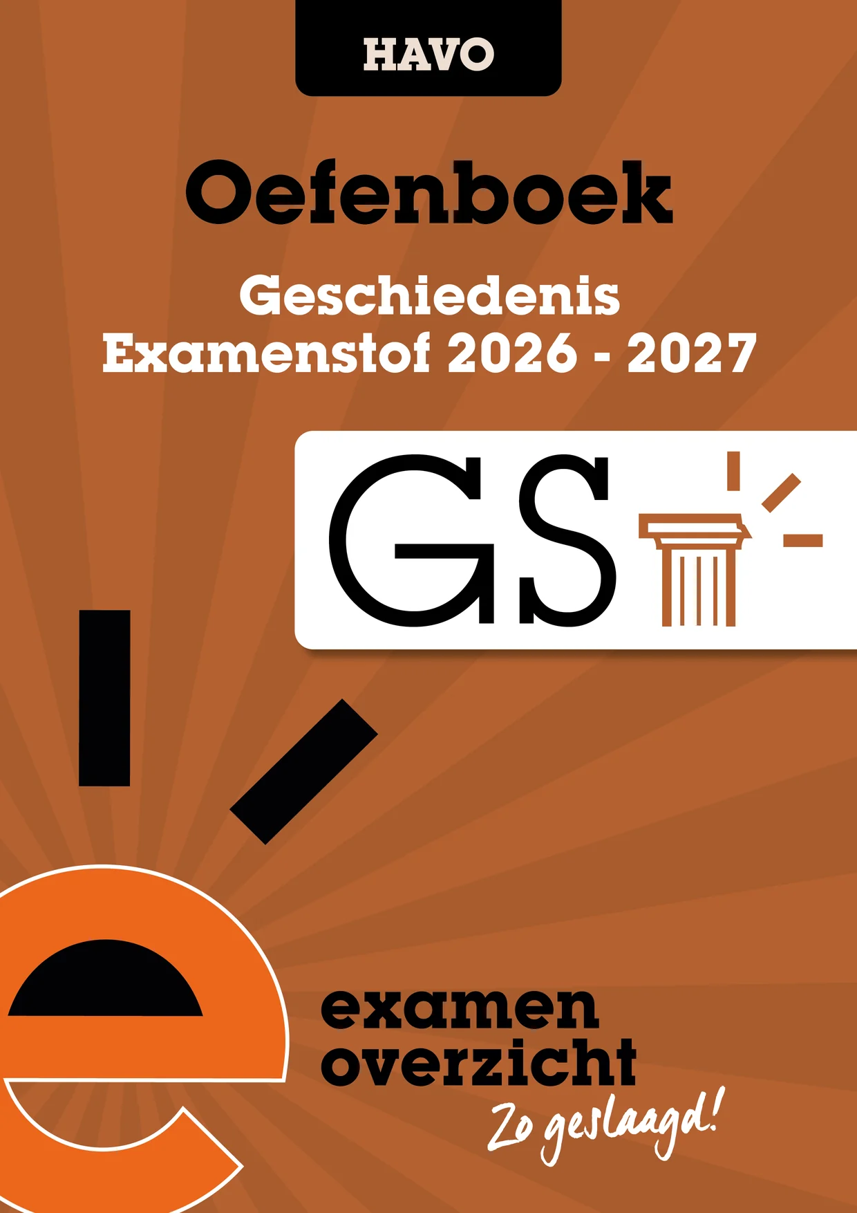 Omslag van Oefenboek geschiedenis havo