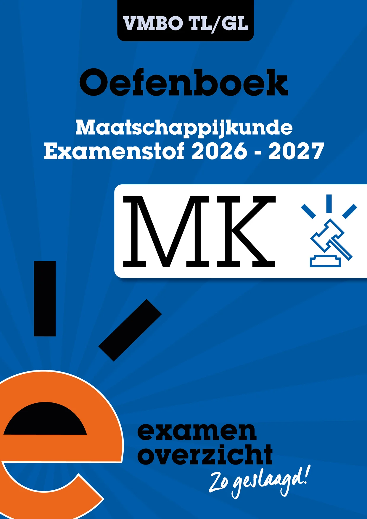 Omslag van Oefenboek maatschappijkunde vmbo-tl