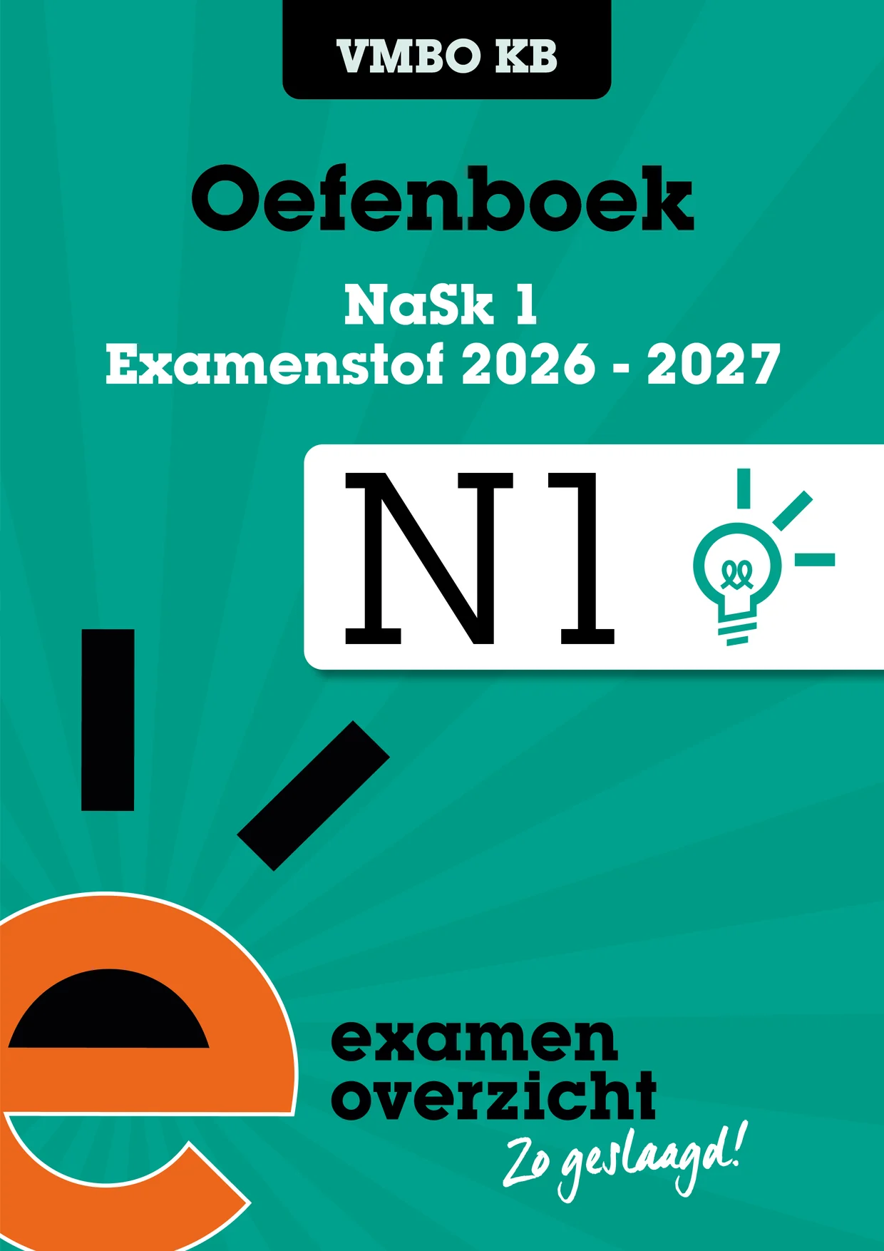 Omslag van Oefenboek nask 1 vmbo-kb
