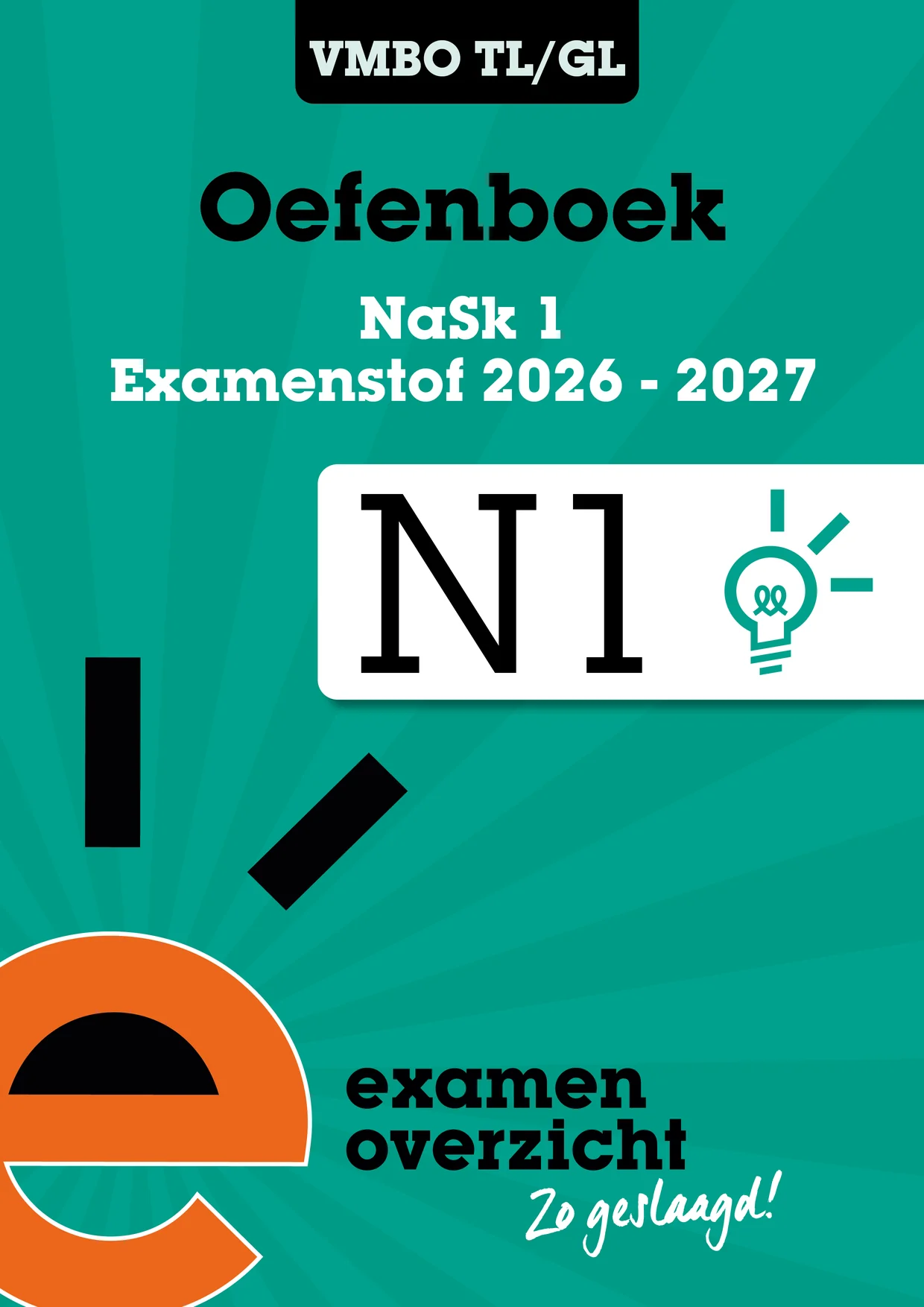 Omslag van Oefenboek nask 1 vmbo-tl