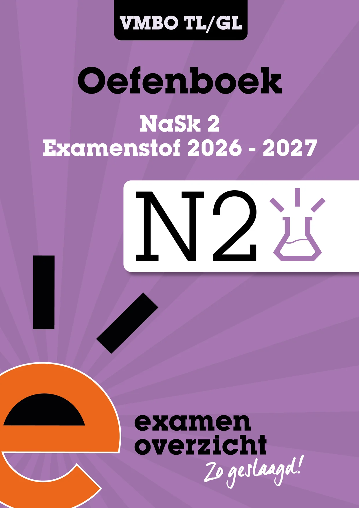 Omslag van Oefenboek nask 2 vmbo-tl