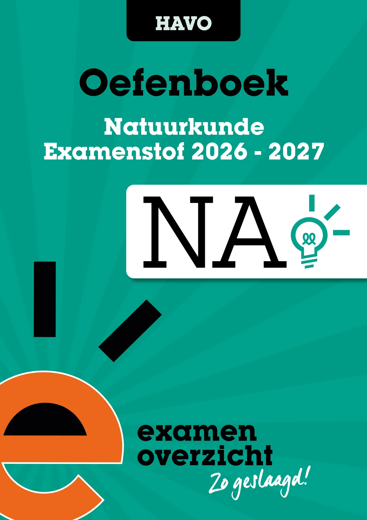 Omslag van Oefenboek natuurkunde havo