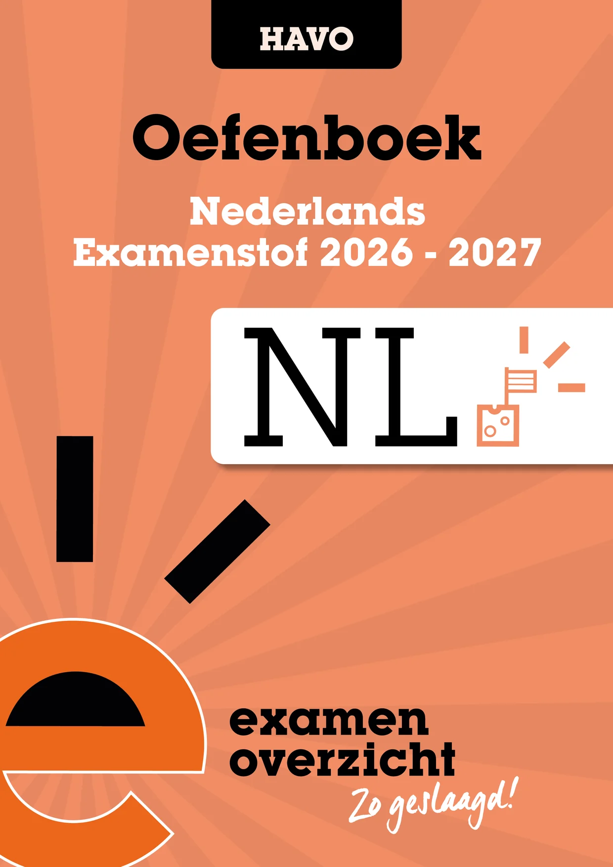 Omslag van Oefenboek Nederlands havo