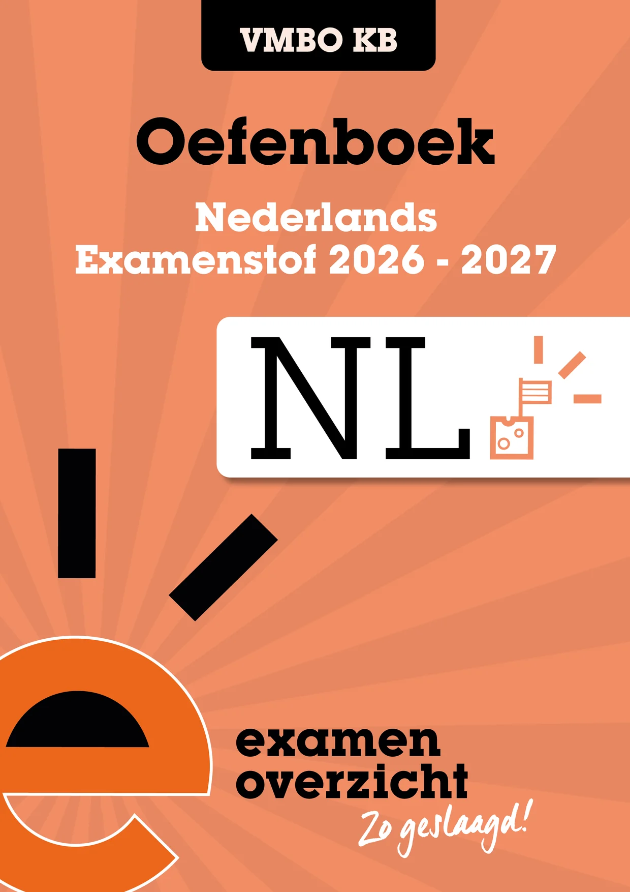 Omslag van Oefenboek Nederlands vmbo-kb