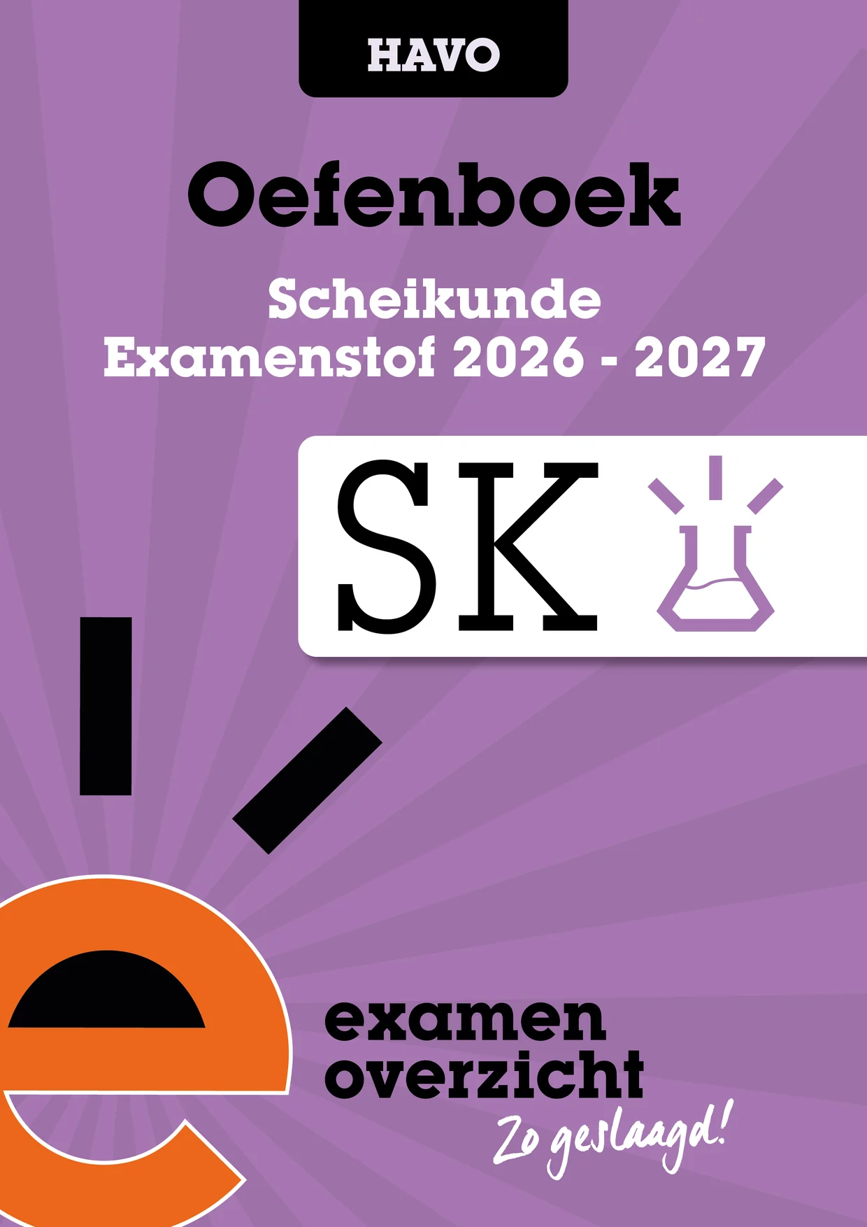 Omslag van Oefenboek scheikunde havo