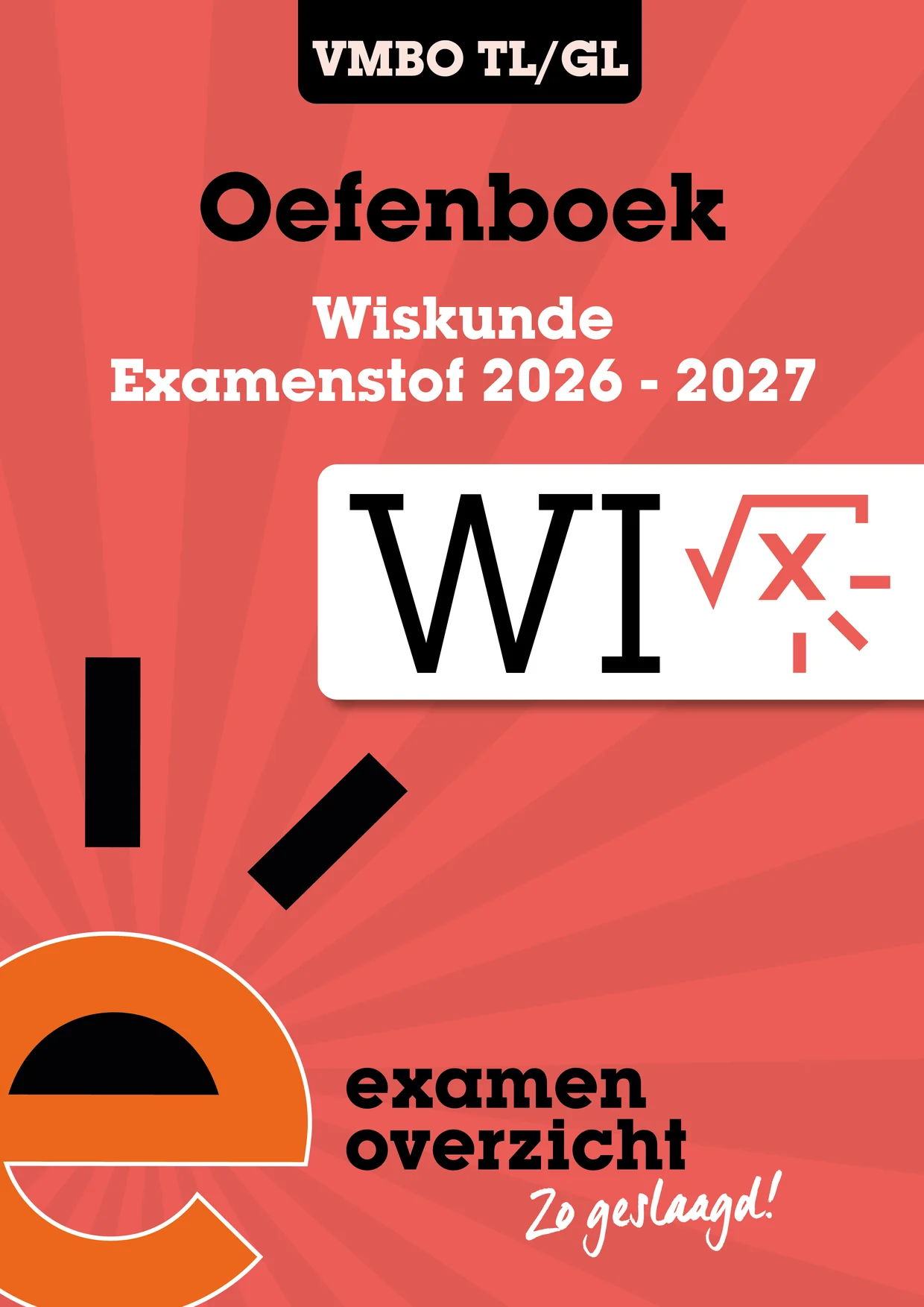 Omslag van Oefenboek wiskunde vmbo-tl