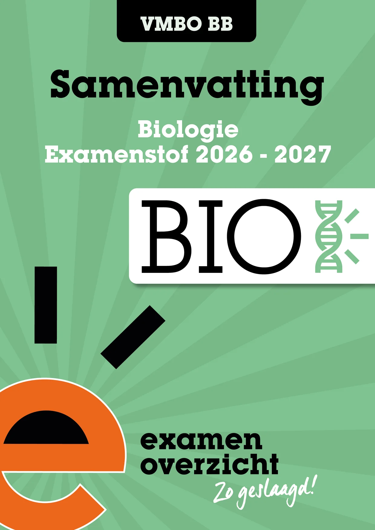 Omslag van Samenvatting biologie vmbo-bb
