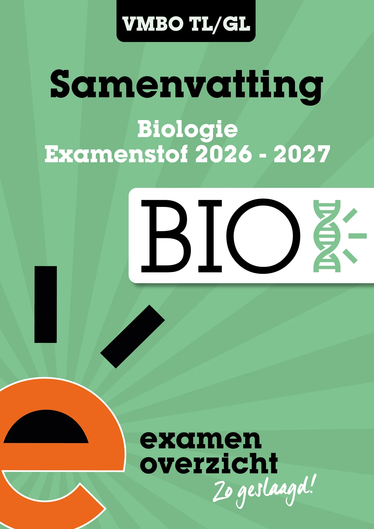 Omslag van Samenvatting biologie vmbo-tl