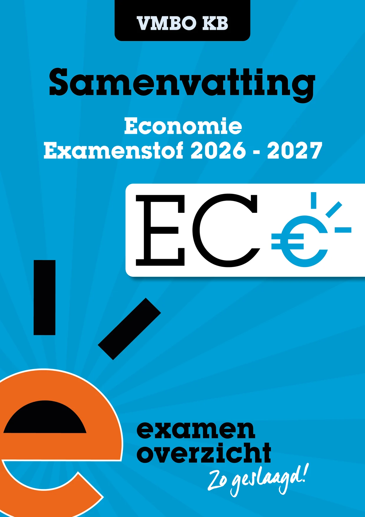 Omslag van Samenvatting economie vmbo-kb