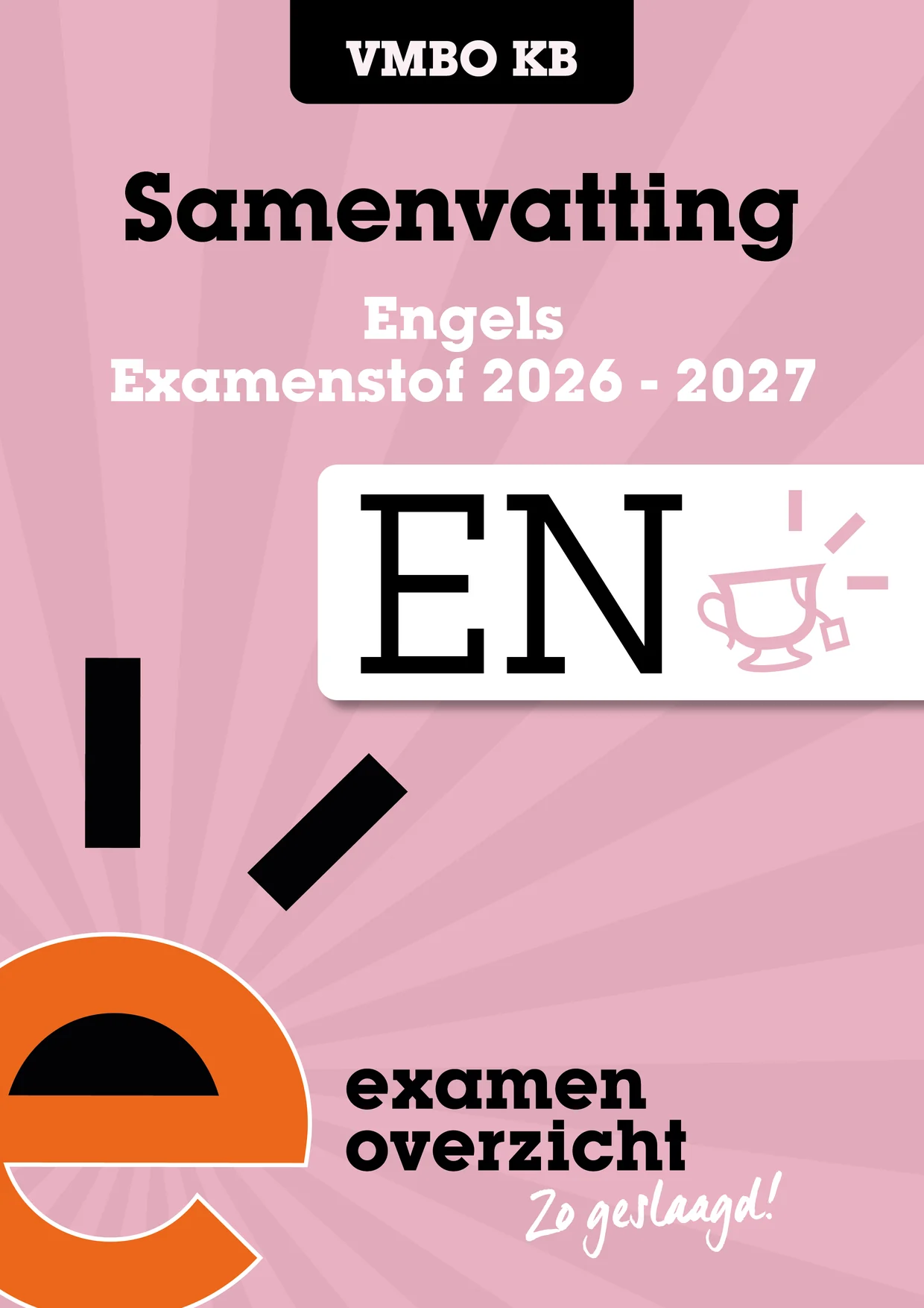 Omslag van Samenvatting Engels vmbo-kb