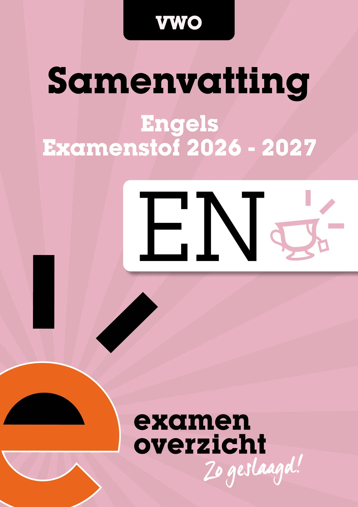 Omslag van Samenvatting Engels vwo