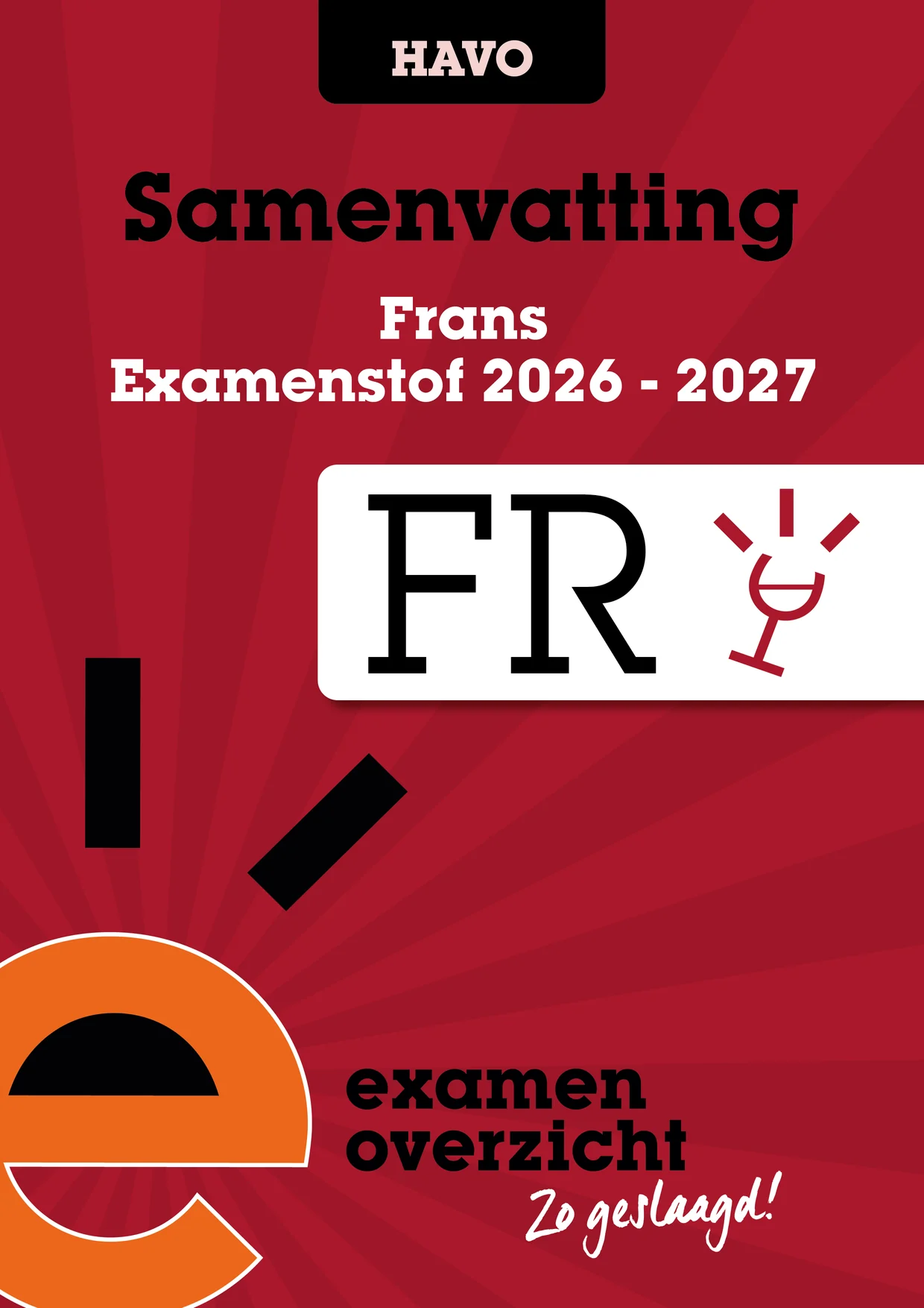 Omslag van Samenvatting Frans havo