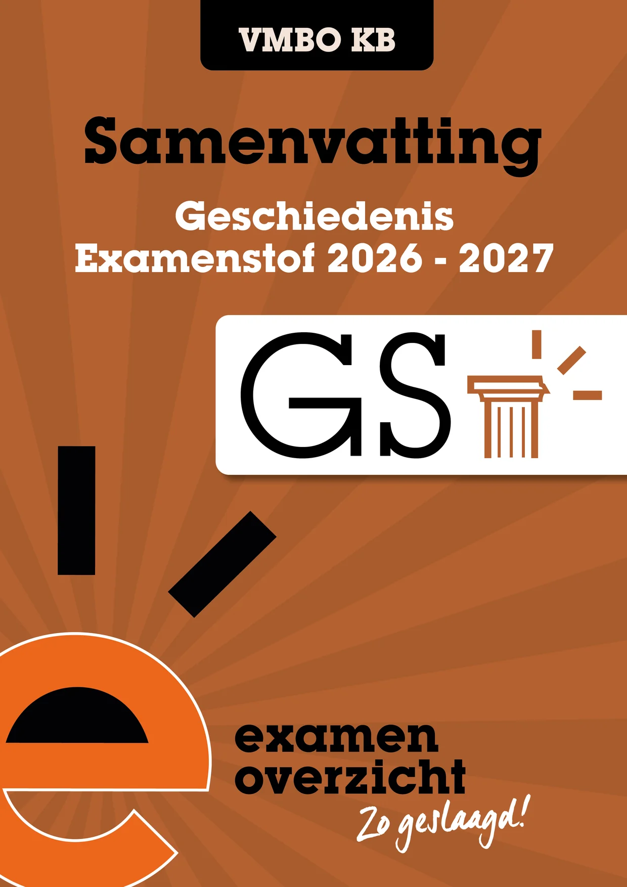 Omslag van Samenvatting geschiedenis vmbo-kb