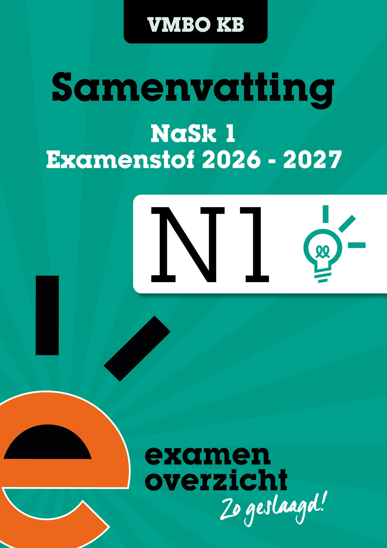 Omslag van Samenvatting nask 1 vmbo-kb