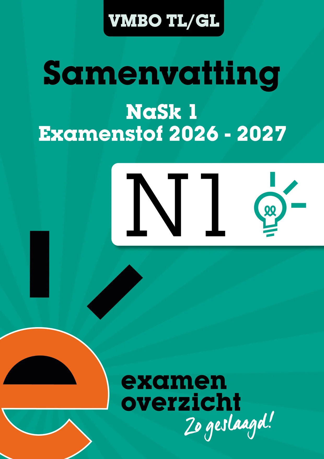 Omslag van Samenvatting nask 1 vmbo-tl