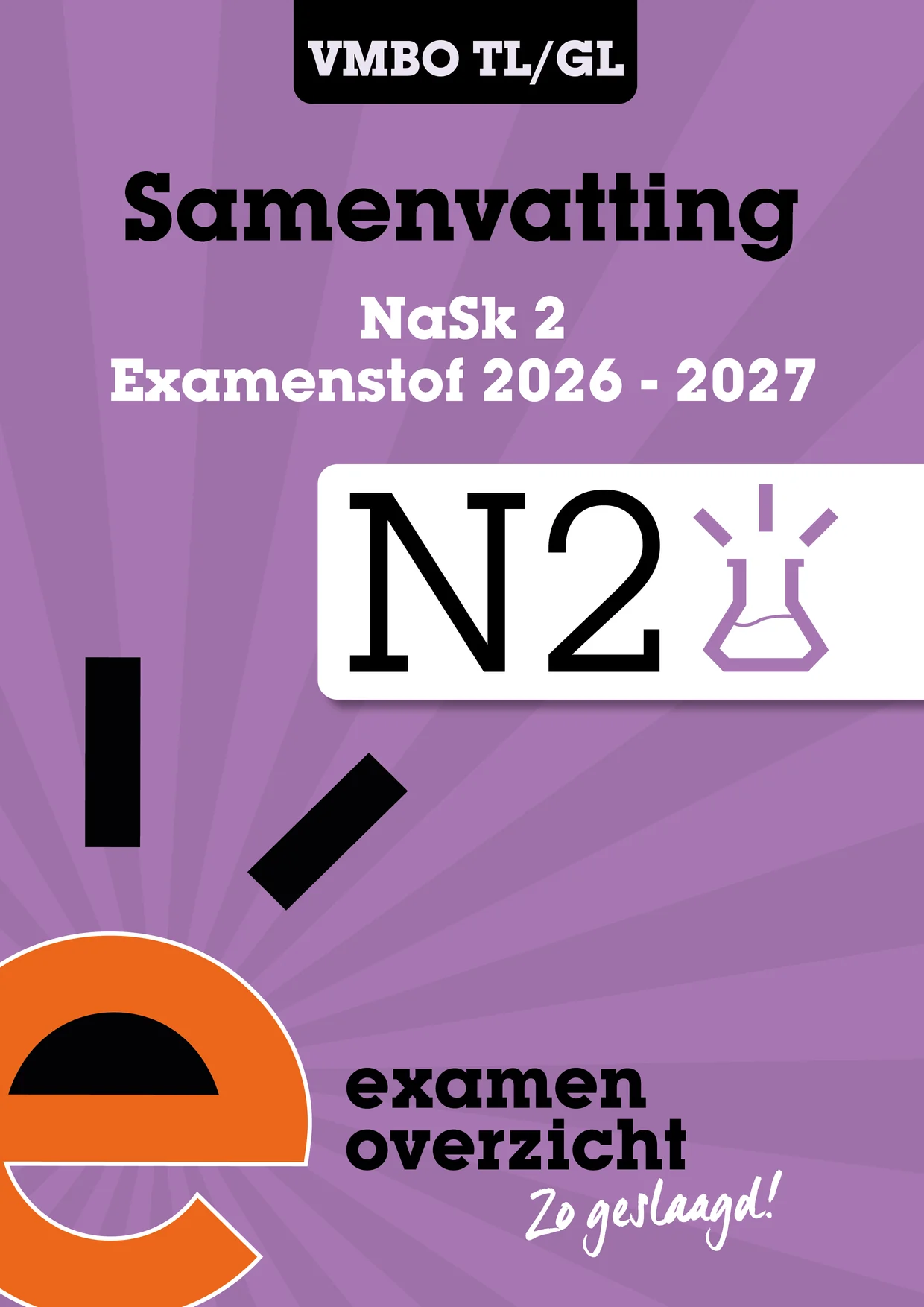 Omslag van Samenvatting nask 2 vmbo-tl