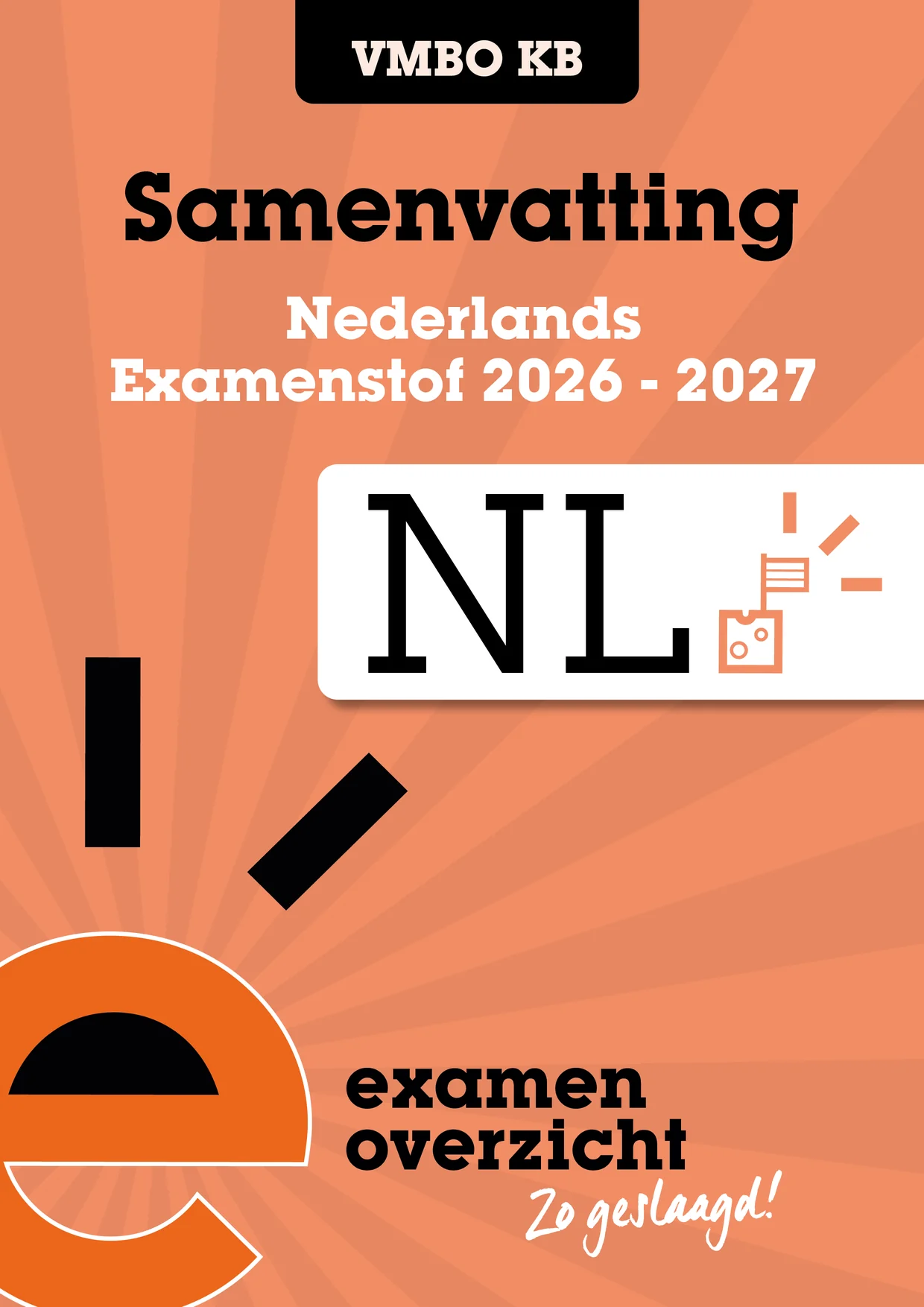 Omslag van Samenvatting Nederlands vmbo-kb