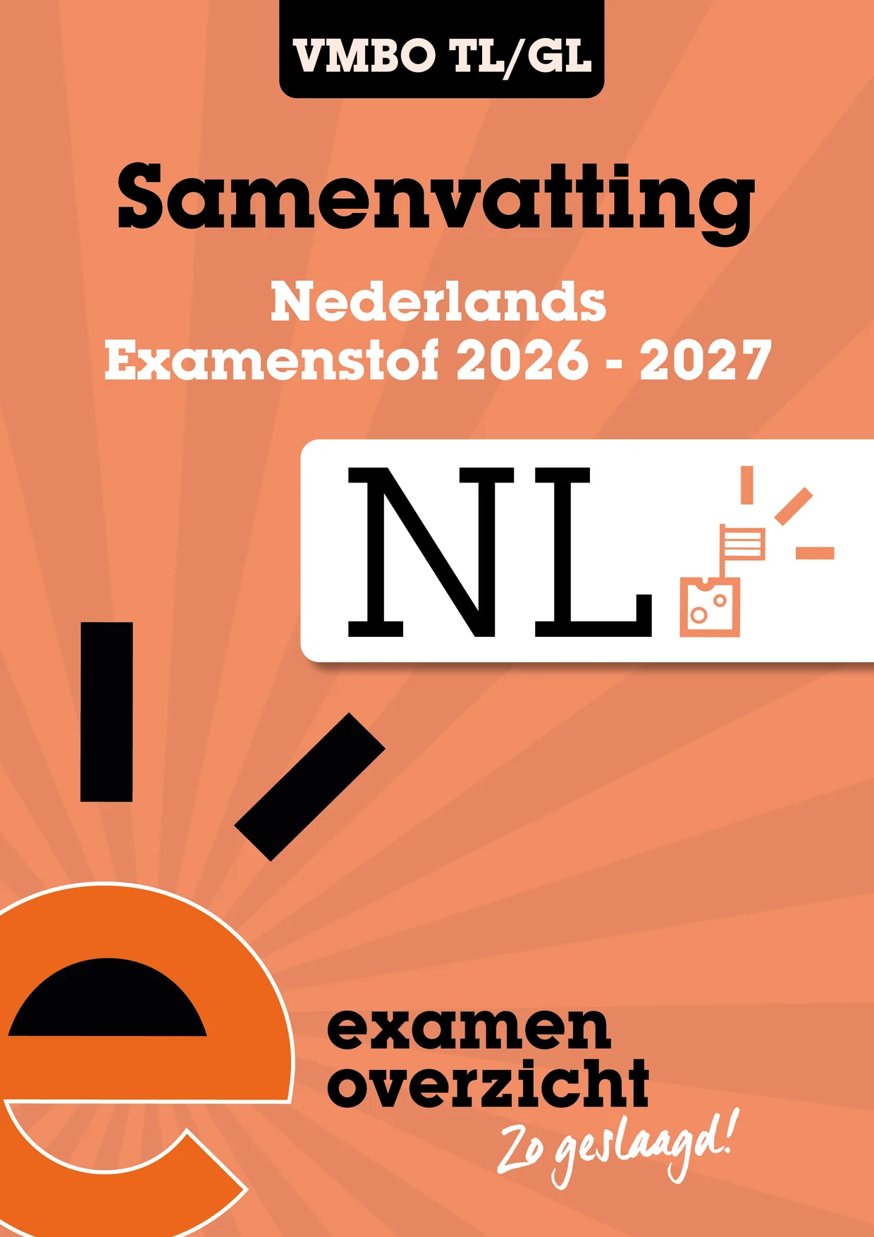 Omslag van Samenvatting Nederlands vmbo-tl