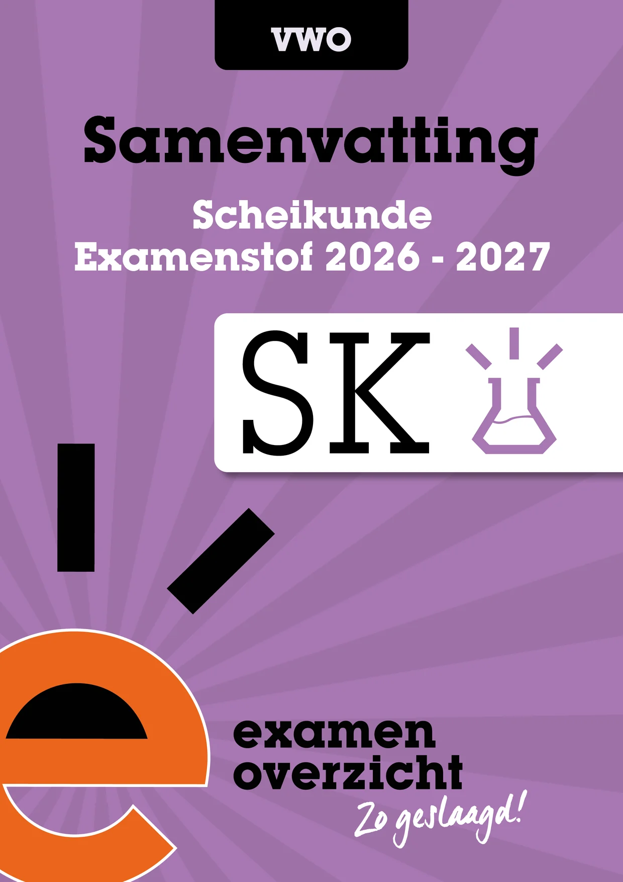 Omslag van Samenvatting scheikunde vwo